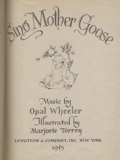 Sing Mother Goose
