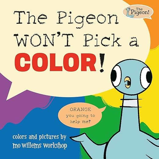 The Pigeon WON'T Pick a Color!