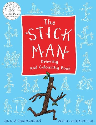 The Stick Man Drawing and Colouring Book