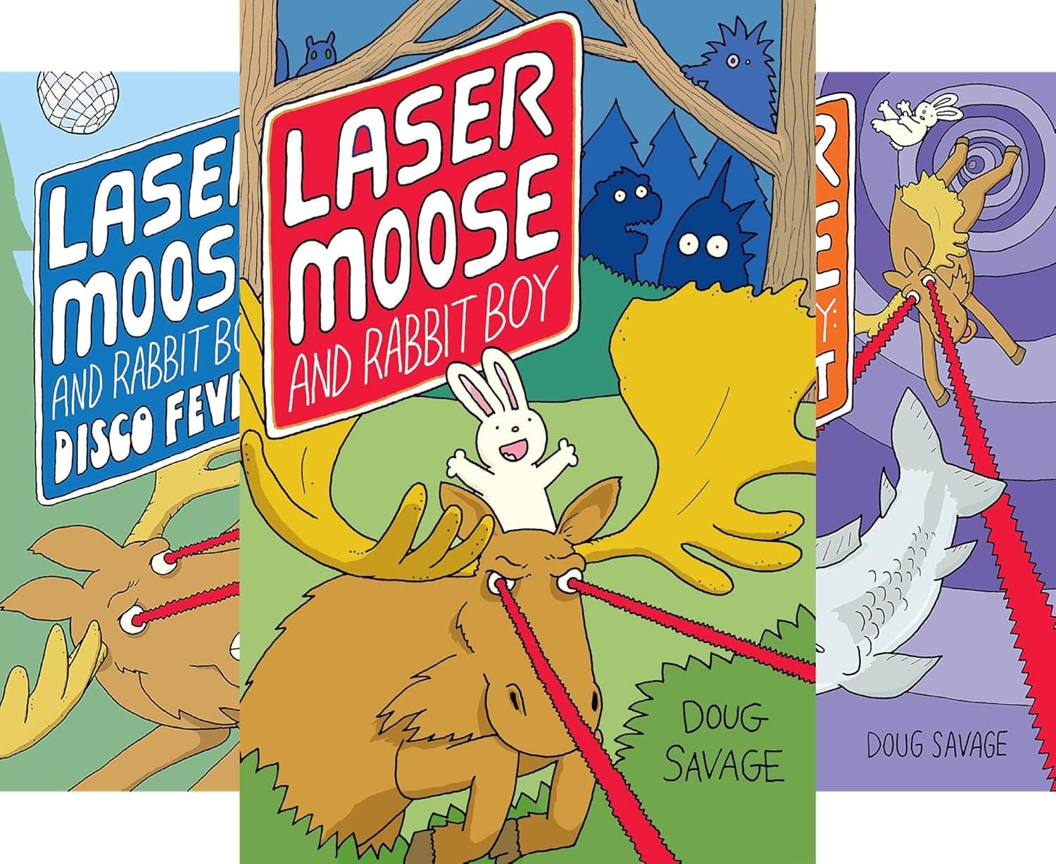 Laser Moose and Rabbit Boy