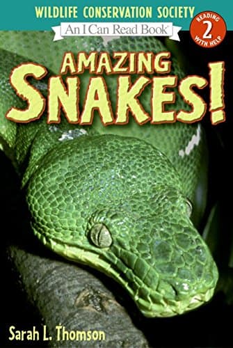 Amazing Snakes!: An I Can Read Book About Reptiles from the Wildlife Conservation Society for Kids