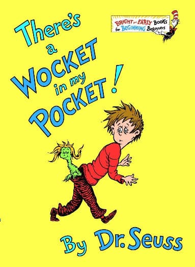 There's a Wocket in My Pocket Blue Back Book