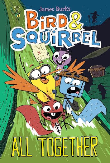 Bird & Squirrel All Together