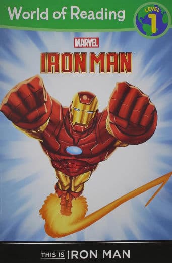 This is Iron Man Level 1 Reader
