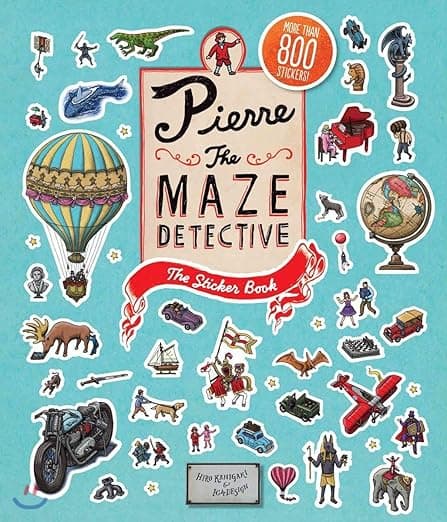 Pierre the Maze Detective: The Sticker Book