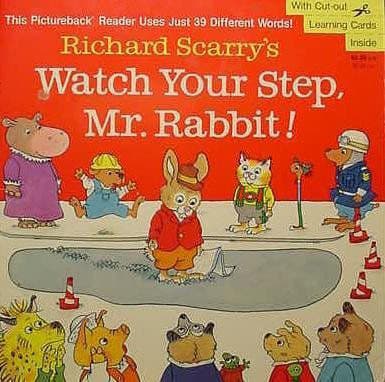 Richard Scarry's Watch Your Step, Mr. Rabbit!